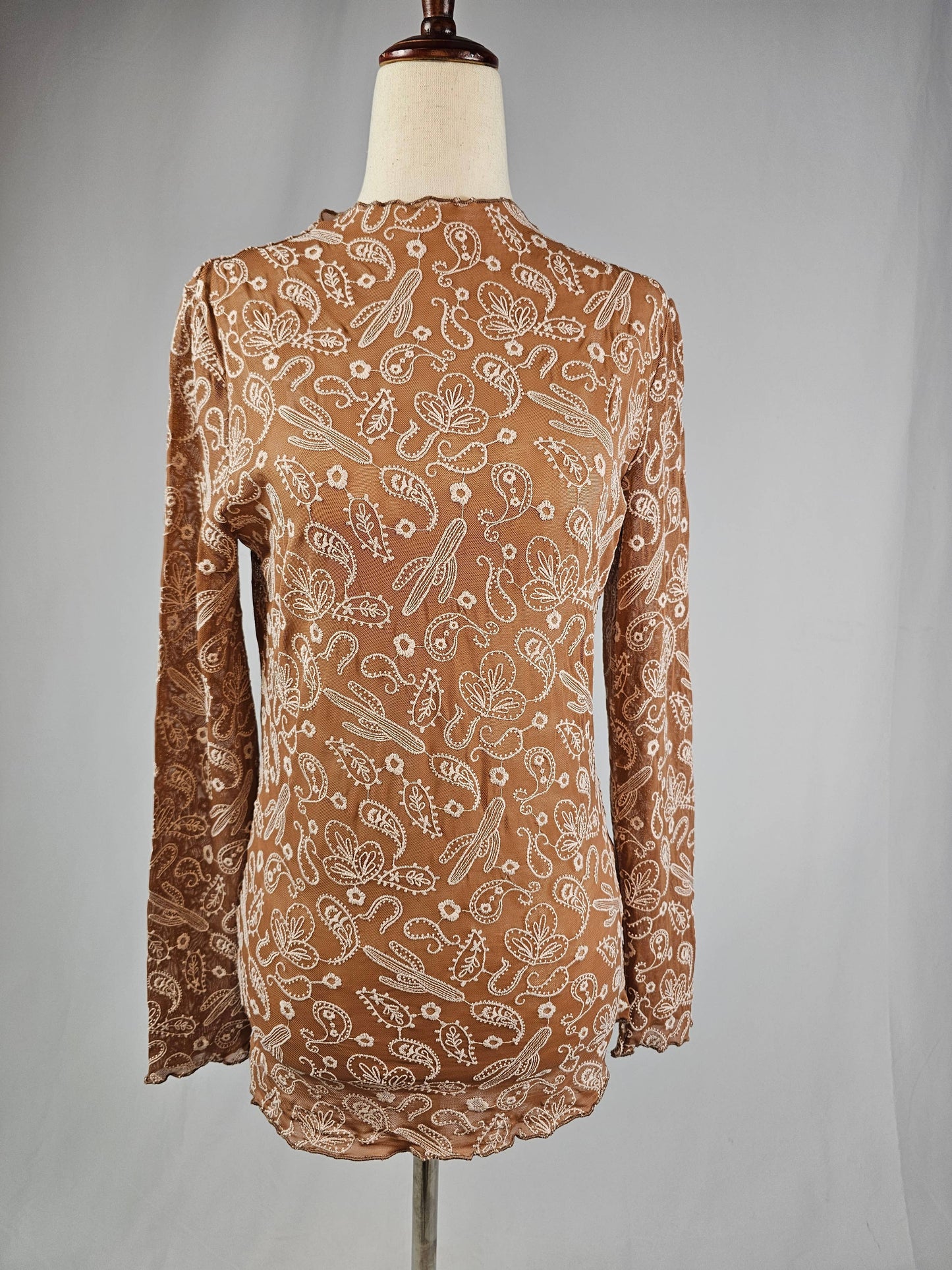 Paisley Lace Top