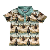 Shea Baby Sunrise Cowboy SS Polo