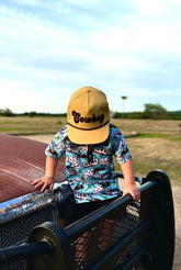 Cowboy Embroidered Hat Youth