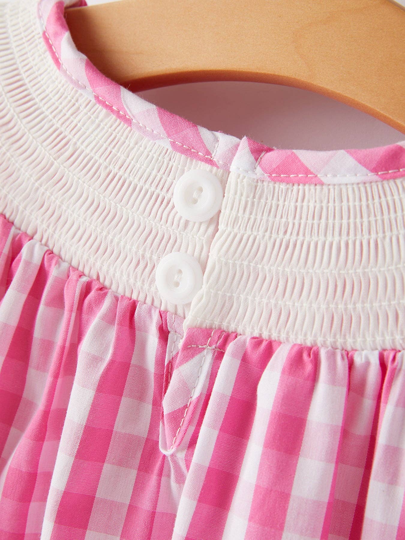 Ellie Embroidery Smock Dress