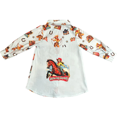 Shea Baby Blue Vintage Cowgirl Dress