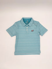 Fieldstone Marshall Polo Baby Blue/ White