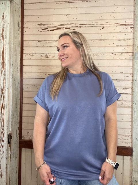 JUNE: CLOUD BASIC MOM CUFF *DENIM