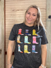 9 Western Boots Tshirt