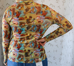 Vintage Cowgirl Mesh