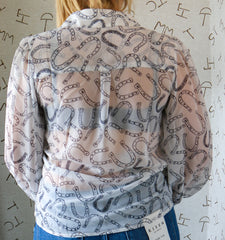 Horseshoe White Blouse