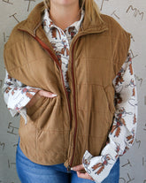 Brown Vest
