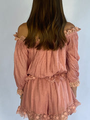 Lindsey Lace Trim Set