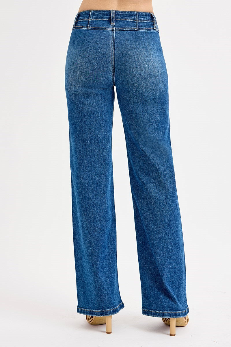 Risen High Rise Yoke Denim