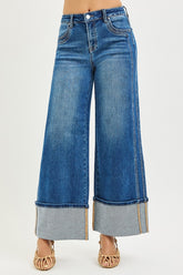 RISEN Double Front Pocket Cuffed Jean