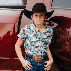 Vegas Cowboy SS Pearl Snap- Shea Baby