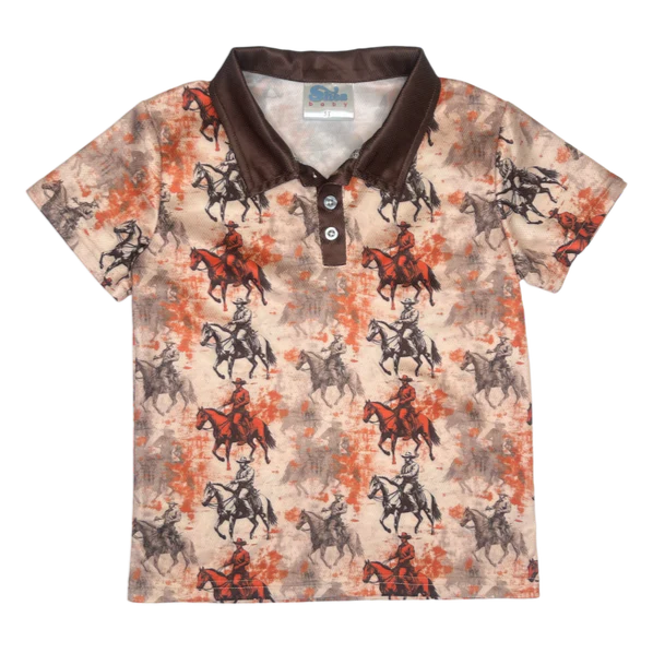 Traveling Cowboy Polo- Shea Baby