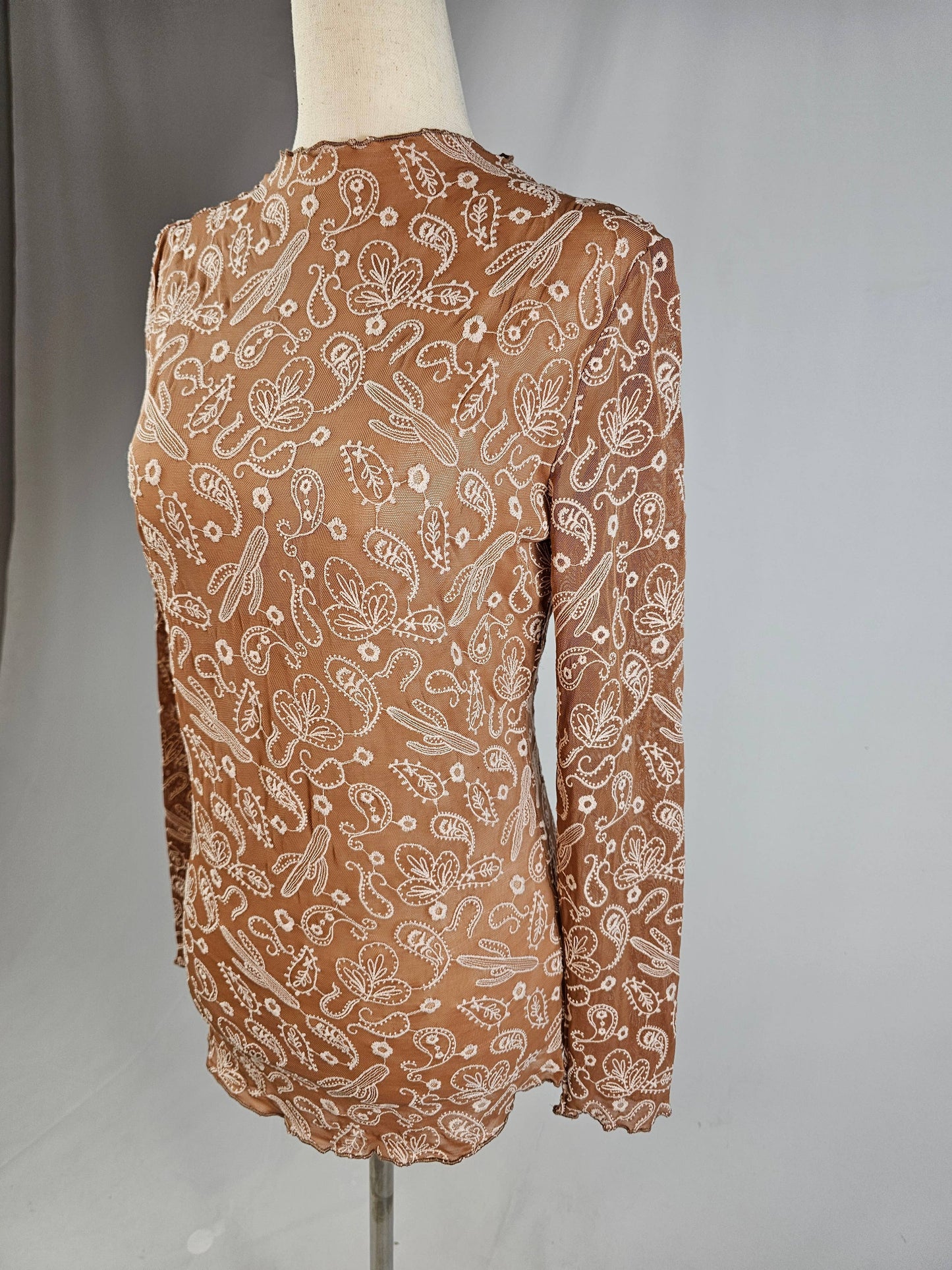 Paisley Lace Top