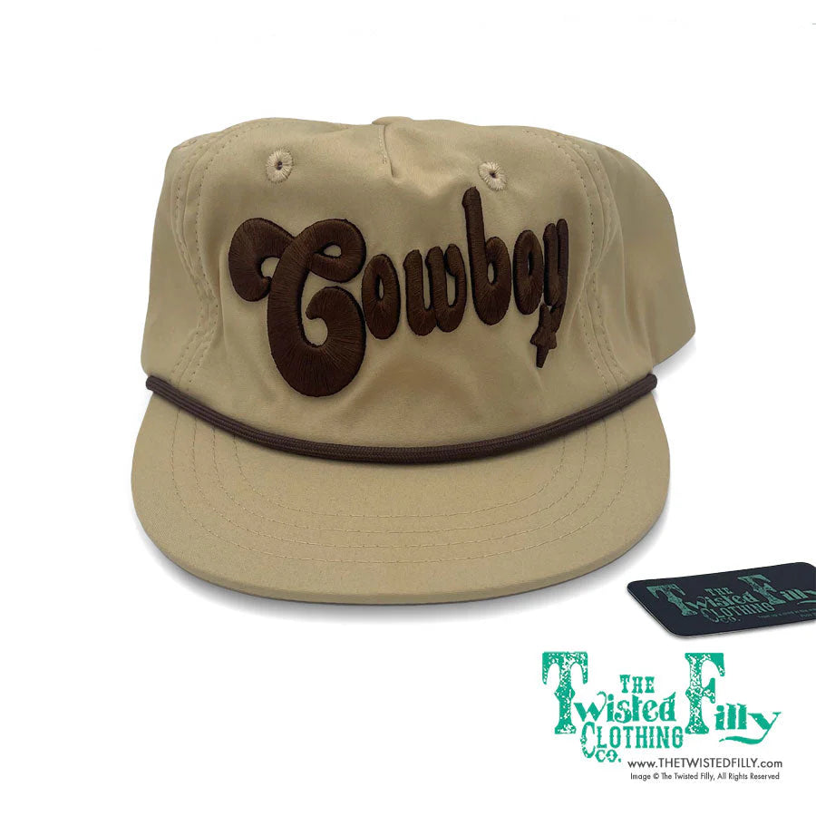 Cowboy Embroidered Hat Youth