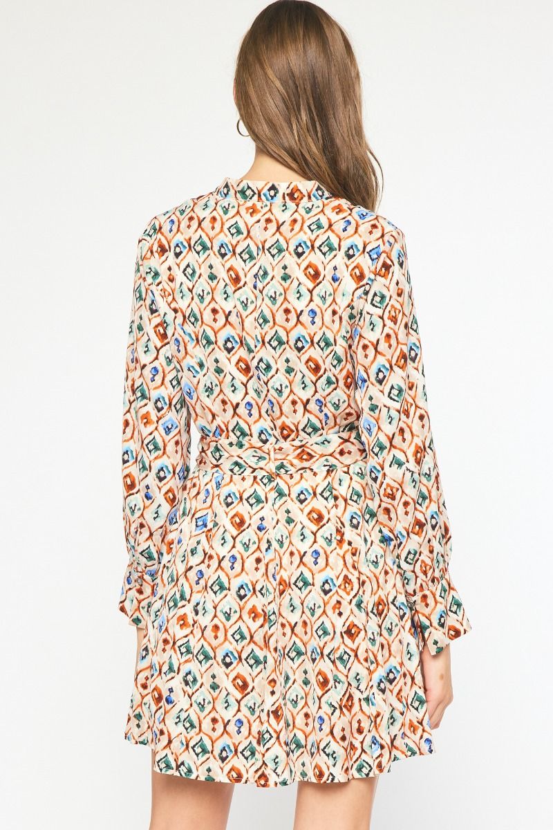 Farrah- Long Sleeve Min Dress