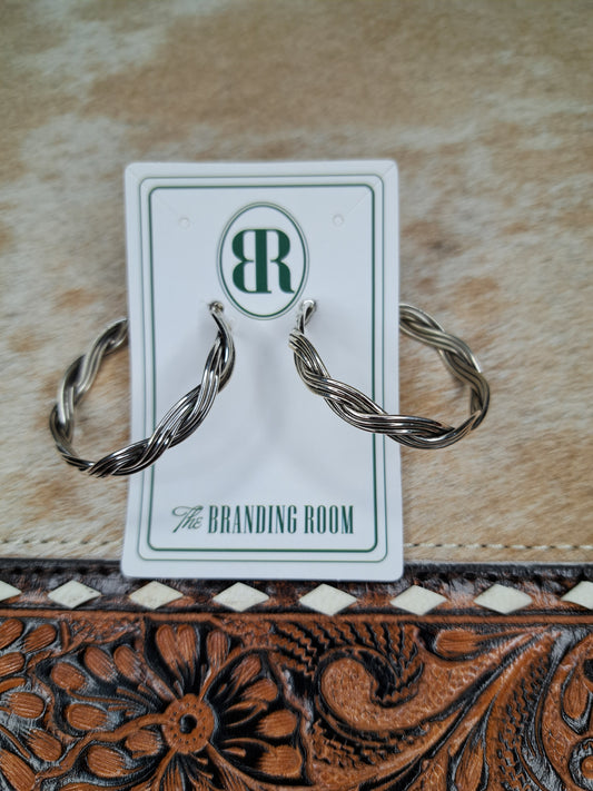 Sterling Silver Hoop Earrings
