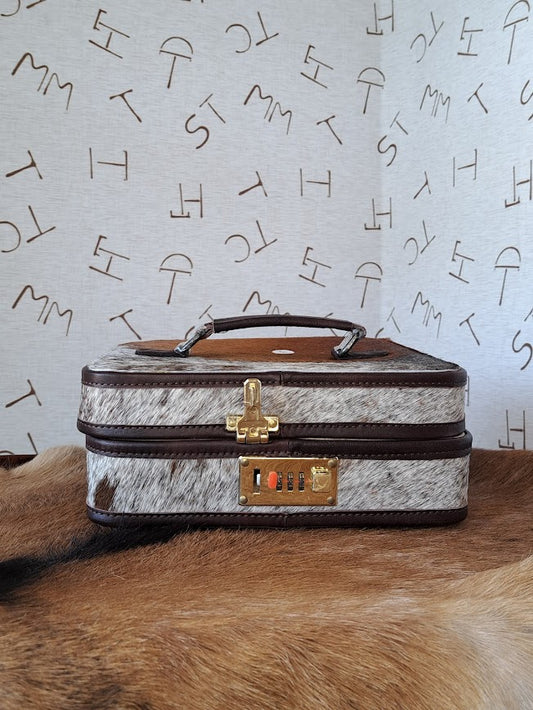 COWHIDE JEWELRY BOX 1