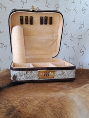 COWHIDE JEWELRY BOX 1