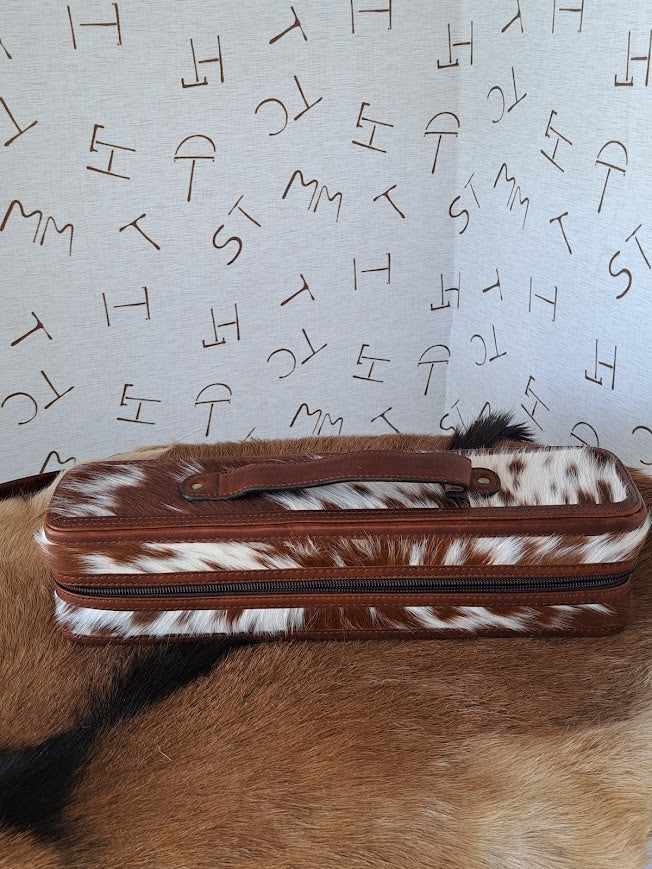 COWHIDE BRACELET JEWELRY CASE 2