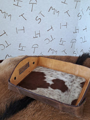 COWHIDE TRAY 2