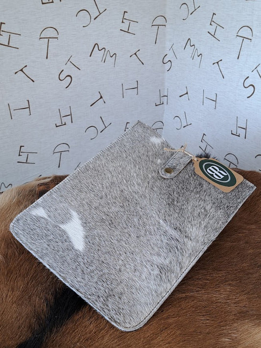 COWHIDE IPAD CASE 1