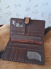 LARGE COWHIDE WALLET 2
