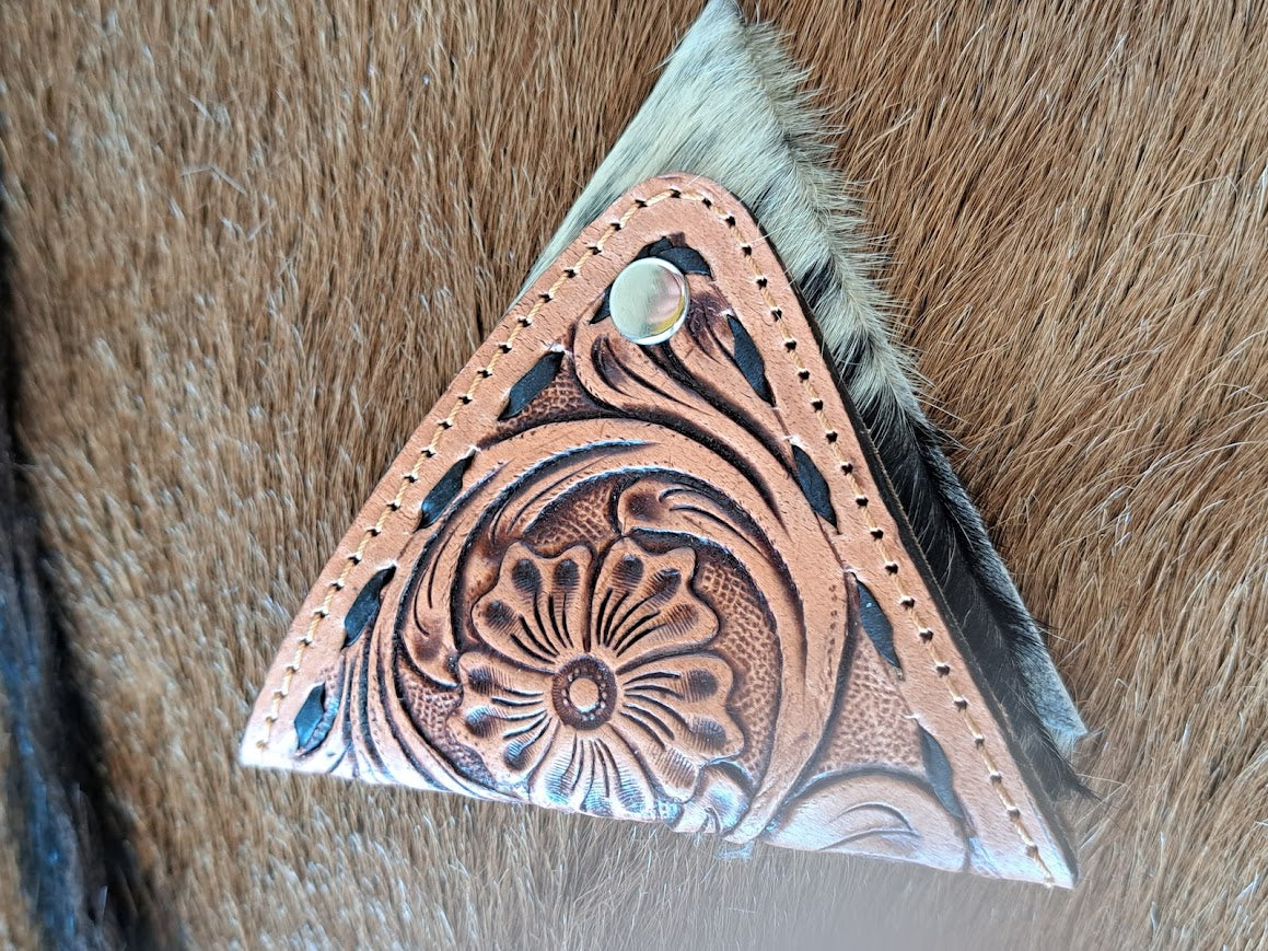 TOOLED LEATHER COIN PURSE 3