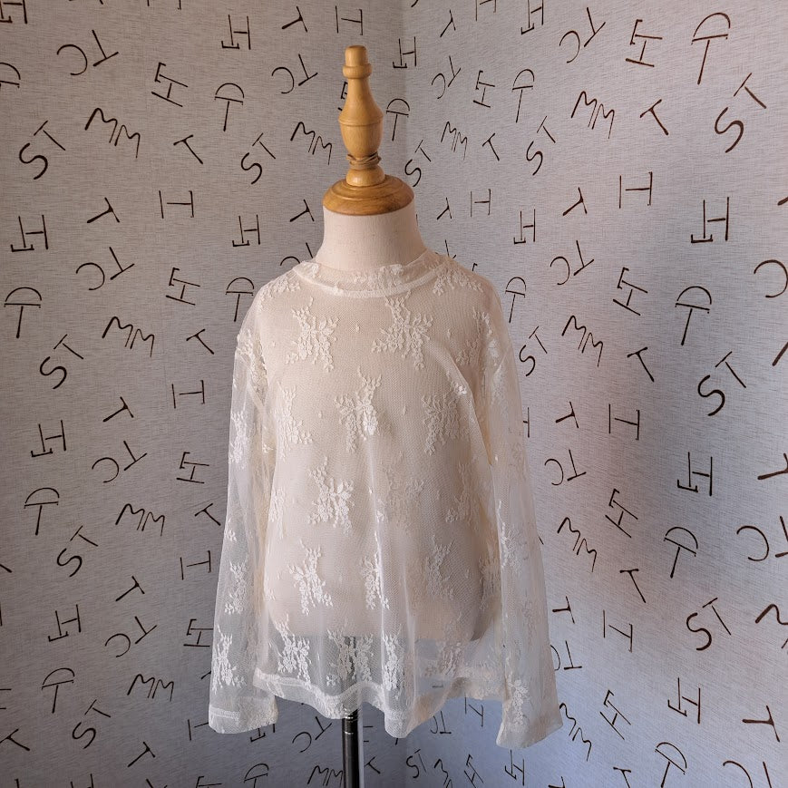 Youth Ivory Lace Top