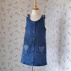 Youth Denim Concho Dress
