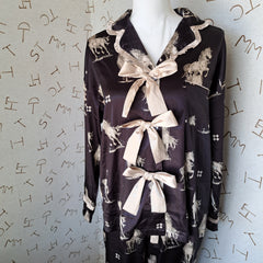 Black Betty Satin Sleep Set