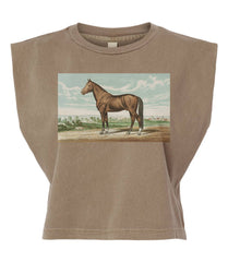 Horse Painting Boxy Tank