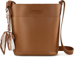 Wrangler Large Crossbody Purse with Scarves