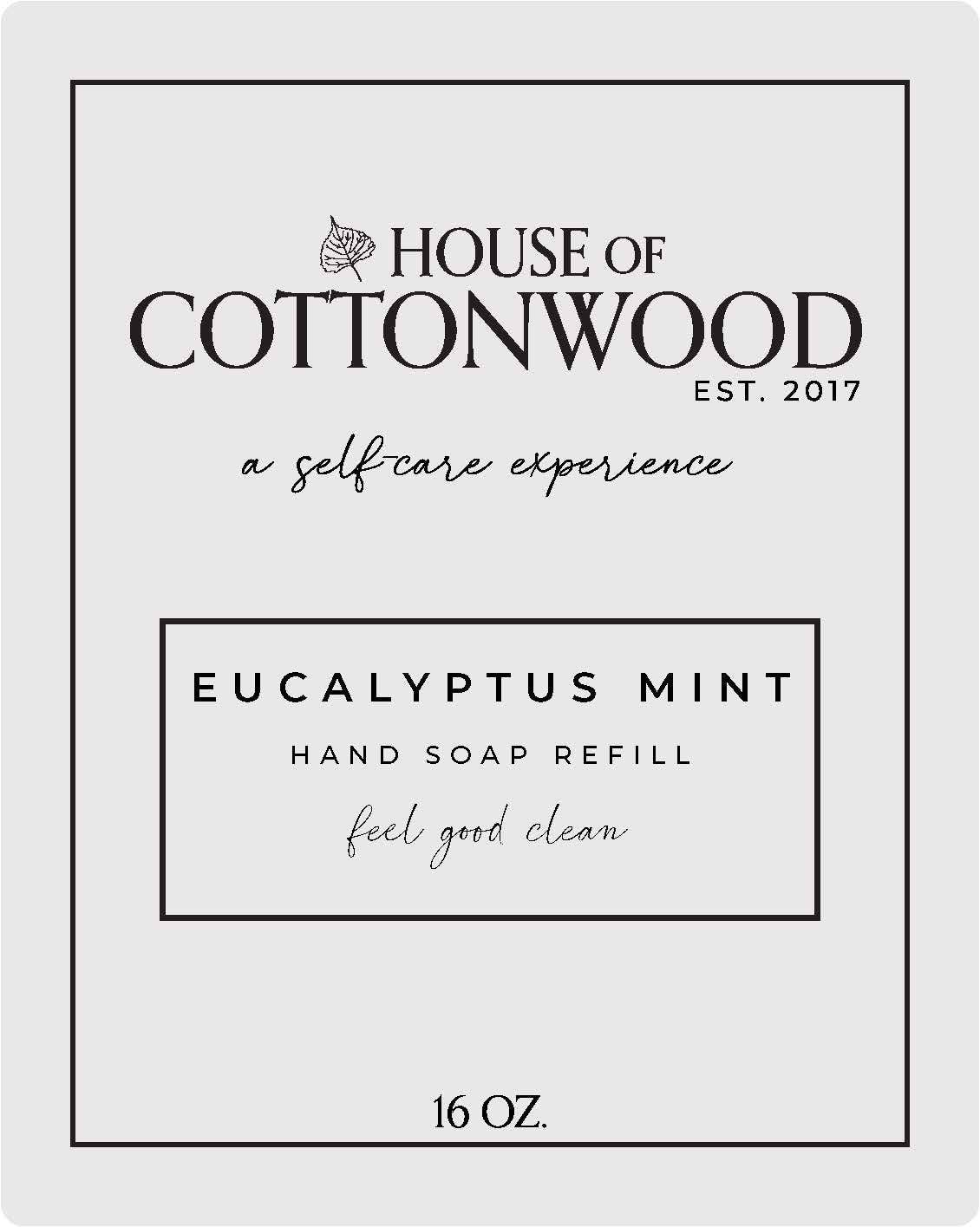 EUCALYPTUS MINT FOAMING HAND SOAP REFILL