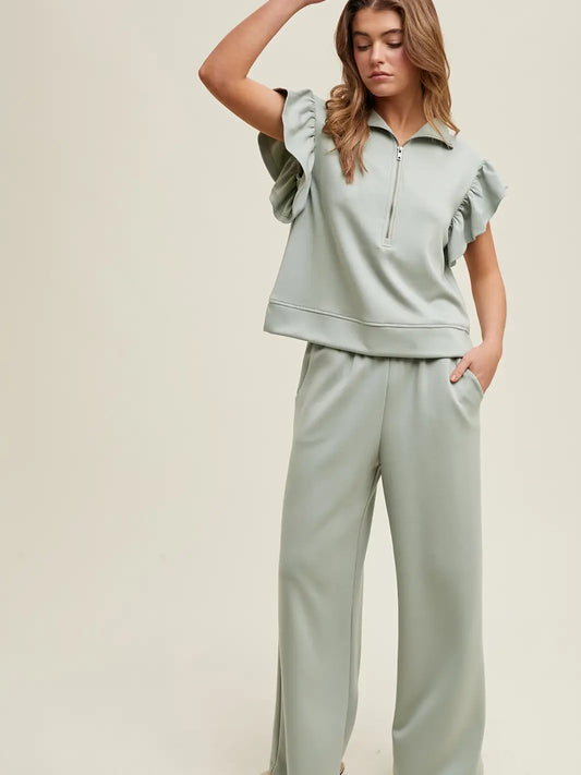 Scuba Top and Pant Set