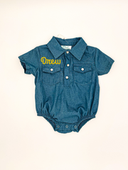 Cowboy UP Onesie- Shea Baby