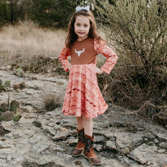 Desert Horizon Graphic Dress