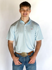 Fieldstone Marshall Polo Blue/White