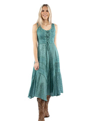 Scully Teal Lace Dress