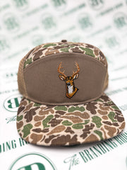 Fieldstone 7 Panel Camo Deer Mount