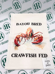 Bayou Bred Crawfish: Graphic Towel