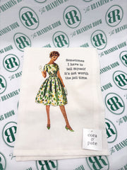 Not Worth the Jail Time: Graphic Towel