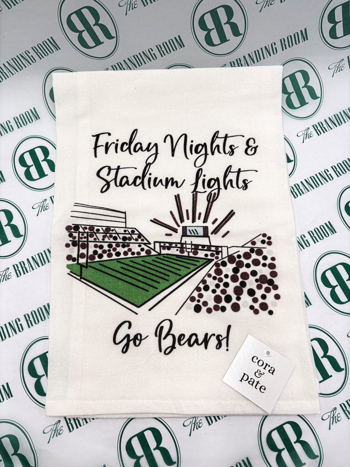 Bastrop Bears Stadium Lights: Graphic Towel