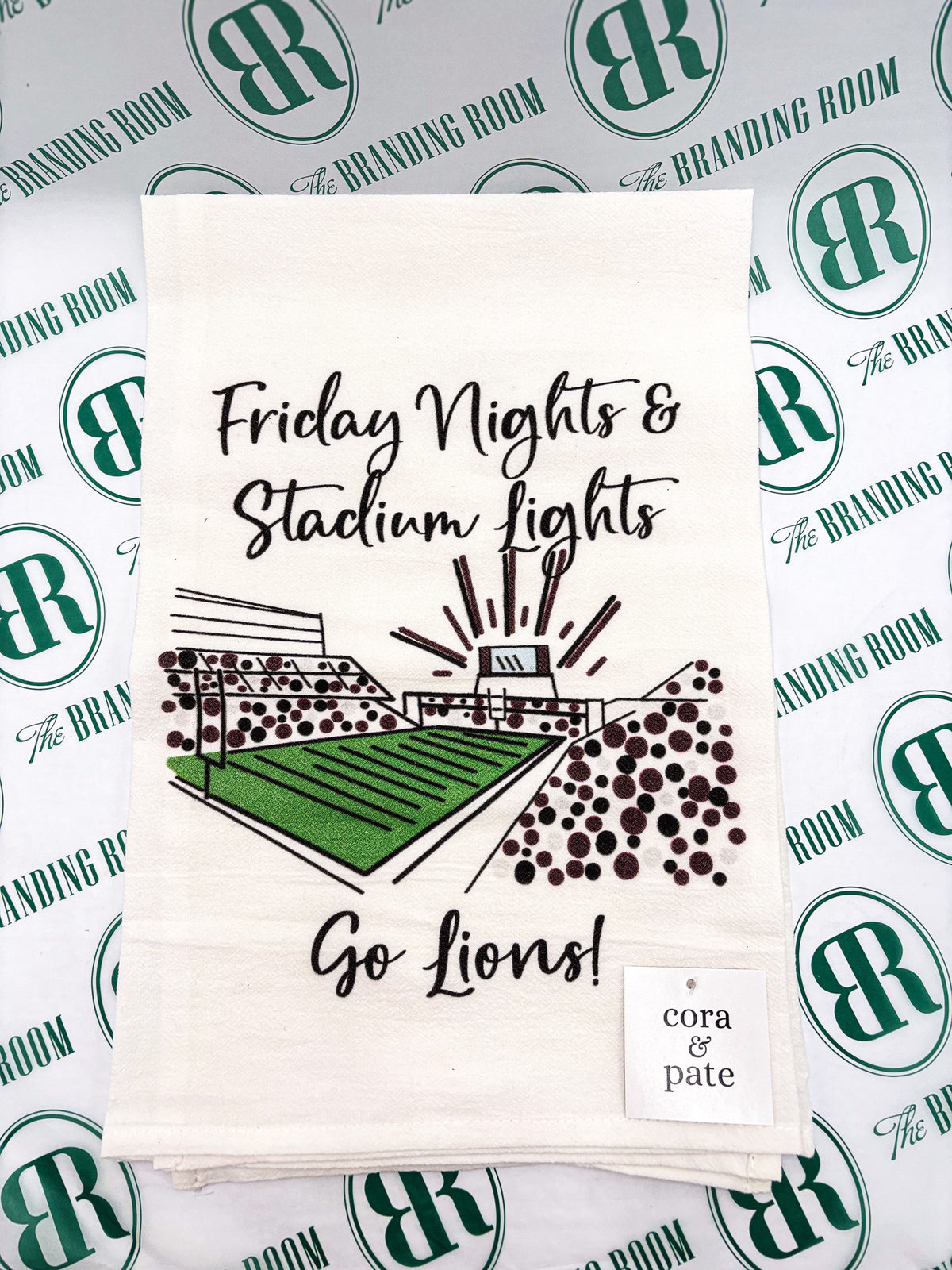 Lockhart Lions Stadium Lights: Graphic Towel