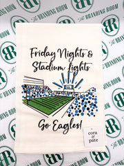 Cedar Creek Eagles Stadium Lights: Graphic Towel