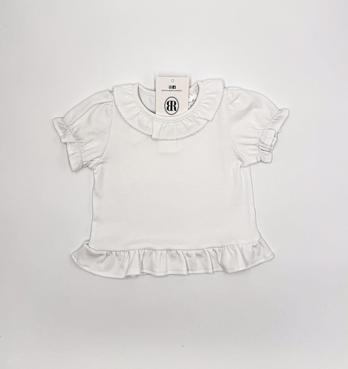 Sadie Ruth Ruffle Neck Shirt