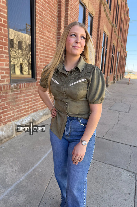 Olive- Calaboose Top