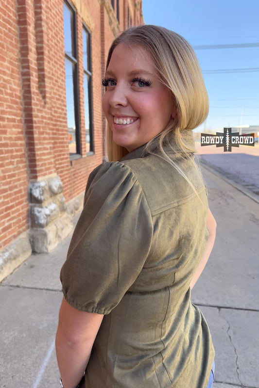 Olive- Calaboose Top
