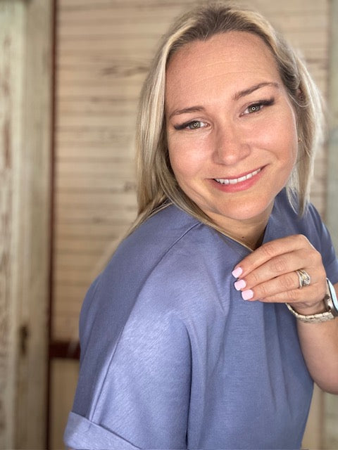 JUNE: CLOUD BASIC MOM CUFF *DENIM