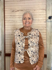 CAMMY: RUSTIC LINKS VEST