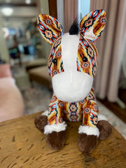 Donkey Farm Pal Plush Toy: Aztec